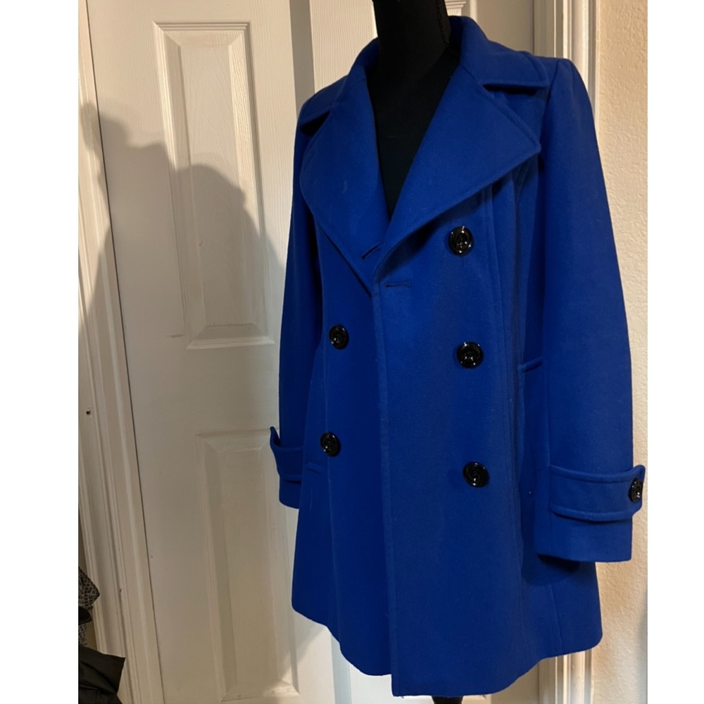 Anne Klein Coat- Royal Blue